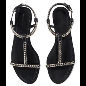 Zara Chain Sandals